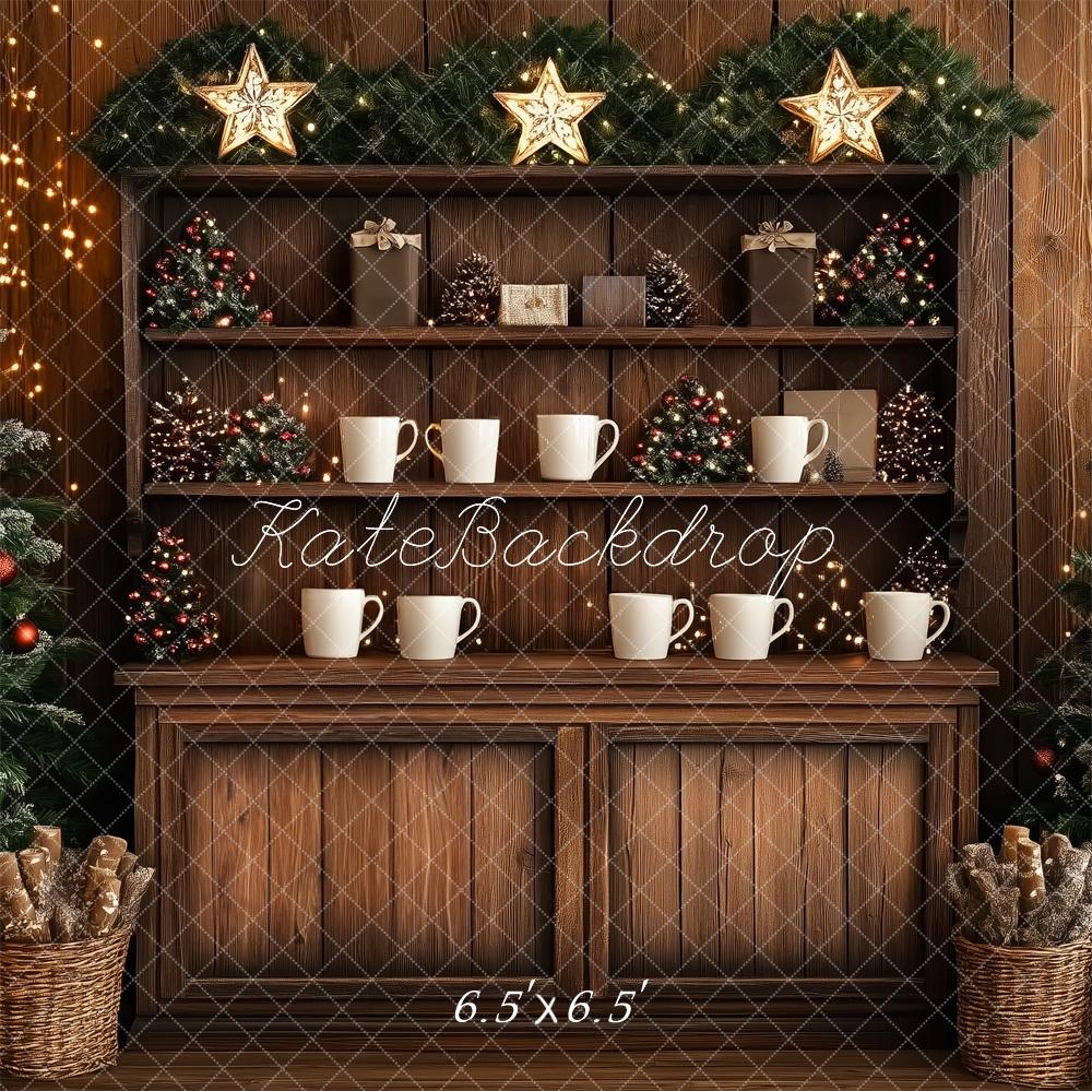 Kate Rustic Christmas Cupboard Backdrop Designed by Patty Roberts