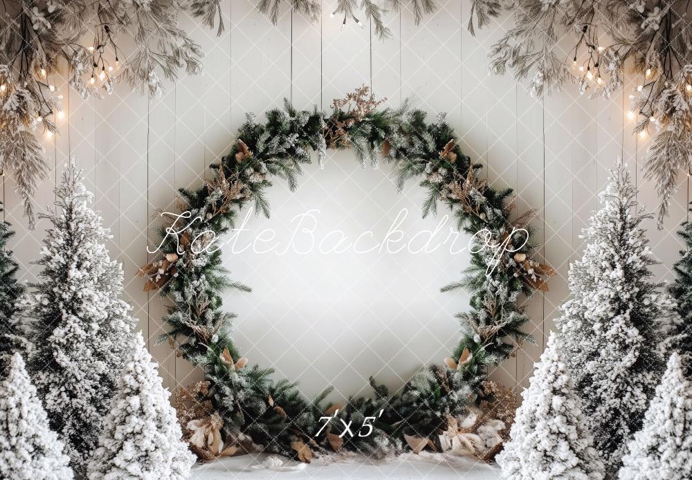 Kate Simple Christmas Wreath Backdrop Designed by Patty Roberts