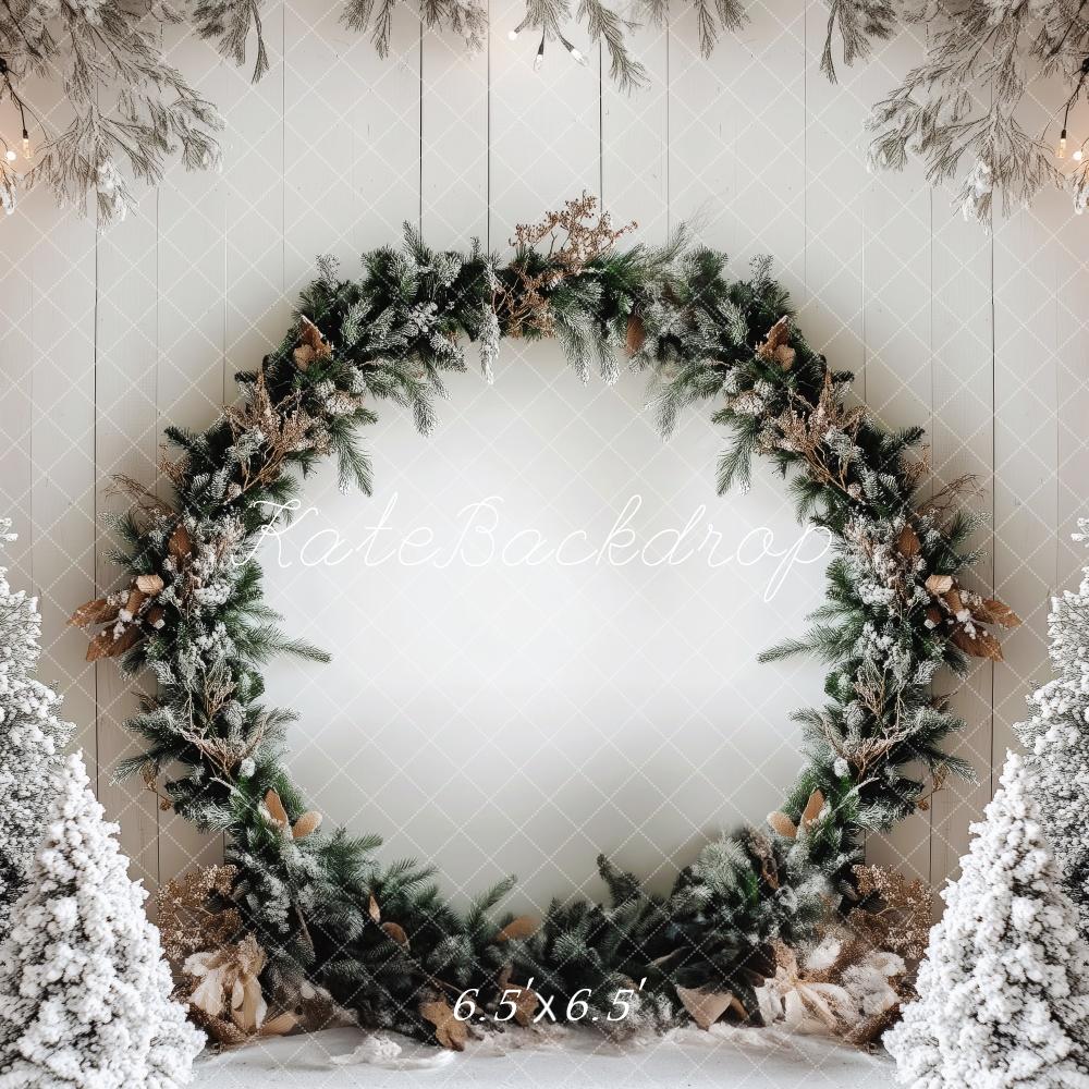 Kate Simple Christmas Wreath Backdrop Designed by Patty Roberts