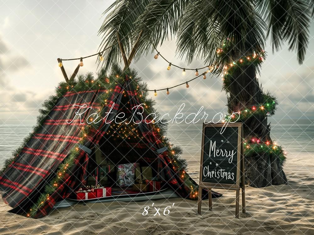 Kate Christmas Tent Backdrop for Photography Designed by Kerry Anderson