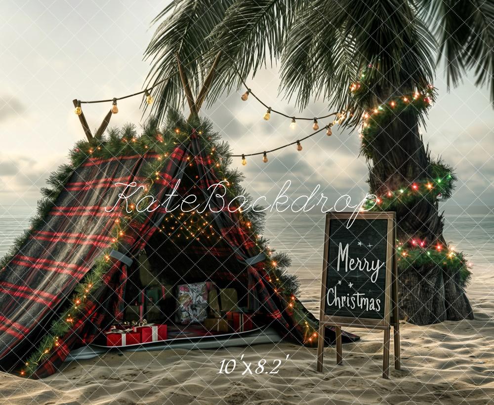 Kate Christmas Tent Backdrop for Photography Designed by Kerry Anderson