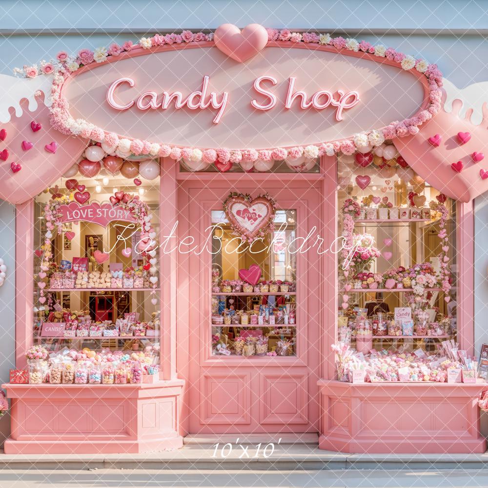 Kate Pink Candy Shop Backdrop Designed by Emetselch