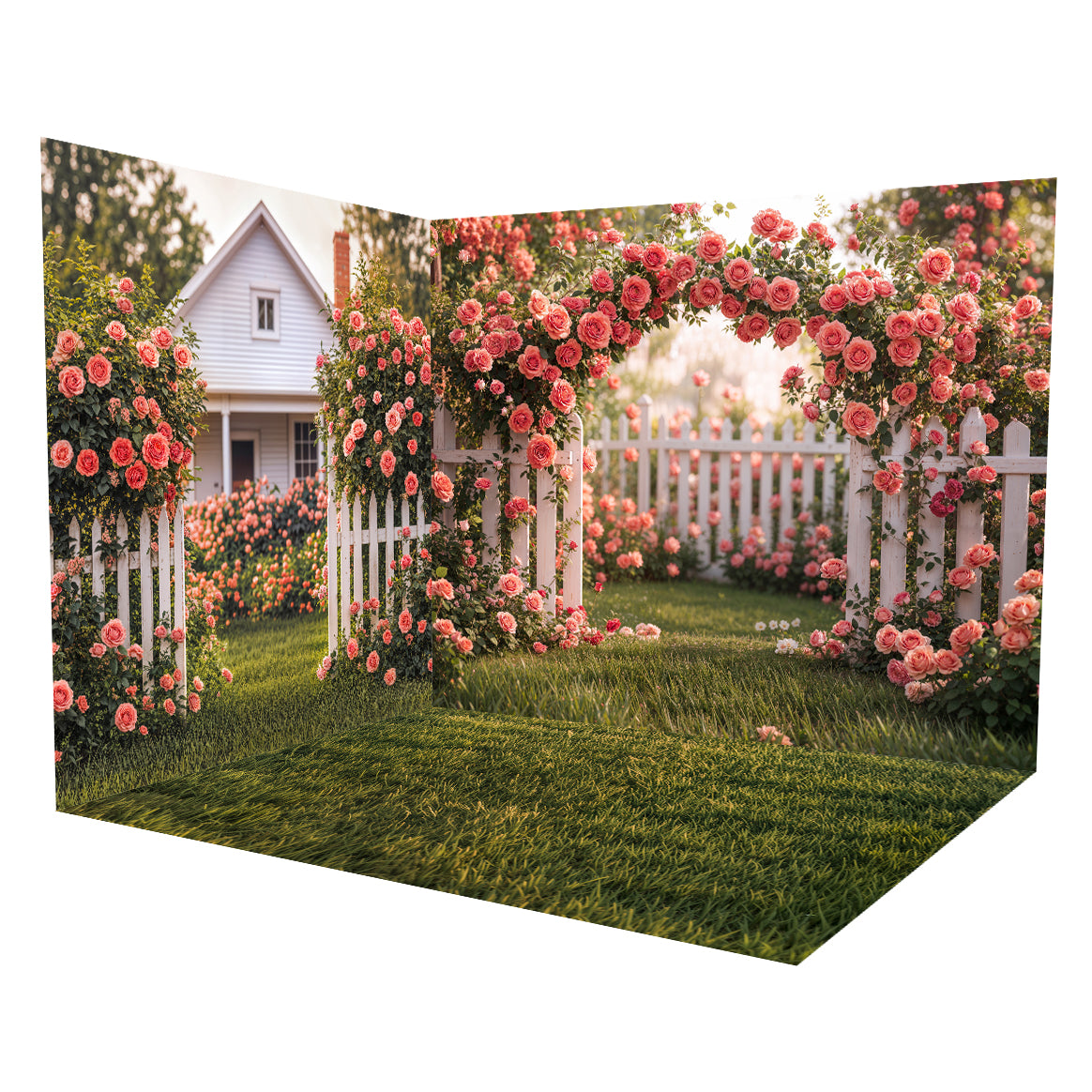 Kate Spring Flower Meadow Villa Room Set(8ftx8ft&10ftx8ft&8ftx10ft)