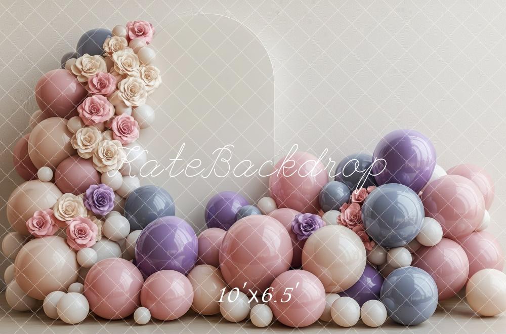 Kate Balloon Arch Backdrop Designed by Mini MakeBelieve