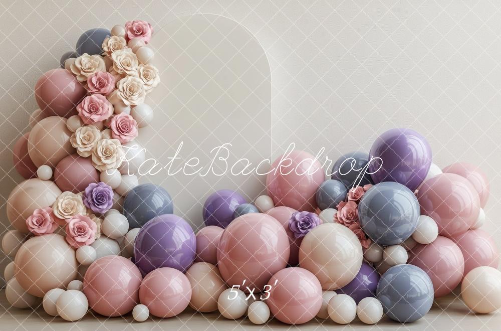 Kate Balloon Arch Backdrop Designed by Mini MakeBelieve