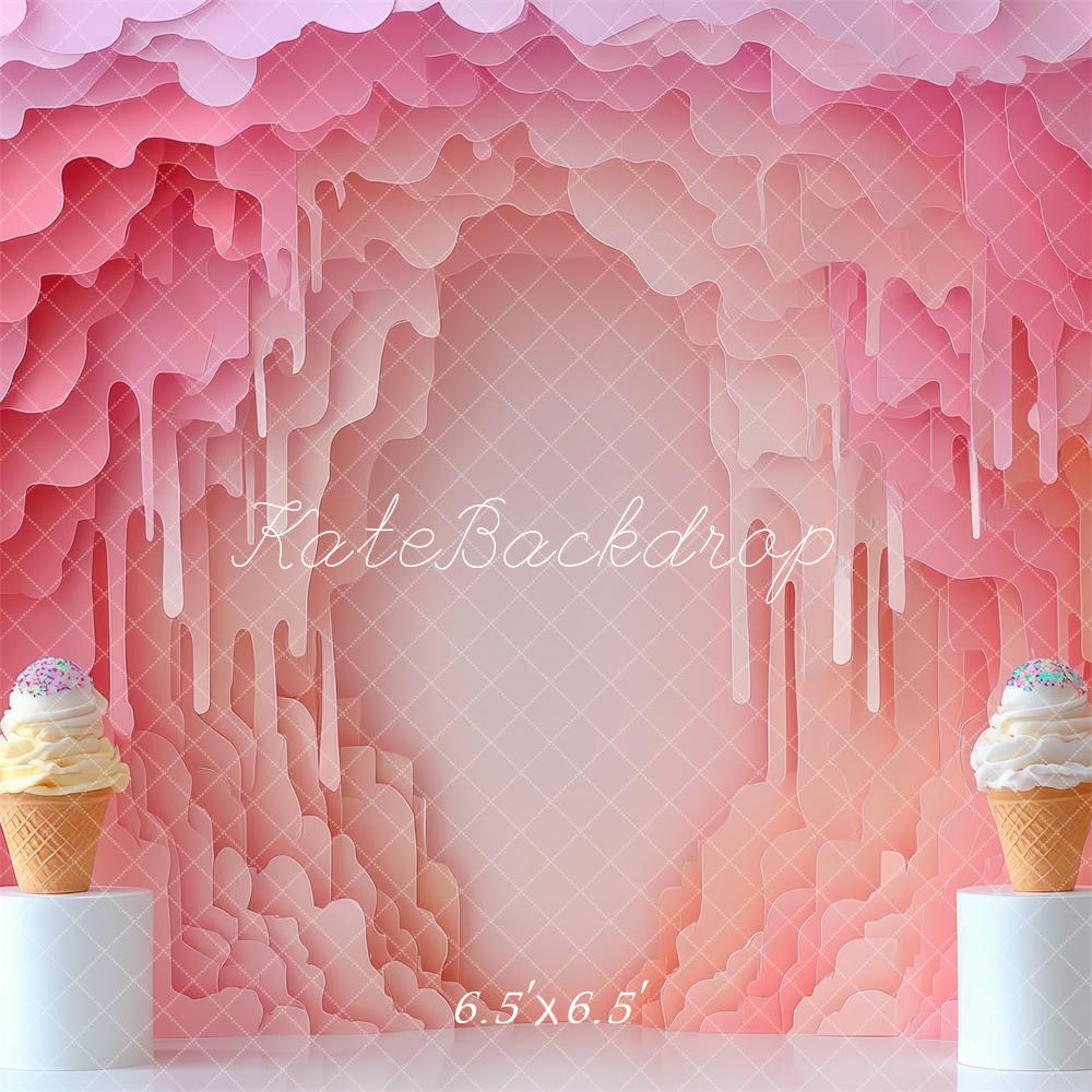 Kate Ice Cream Wall Backdrop Designed by Mini MakeBelieve