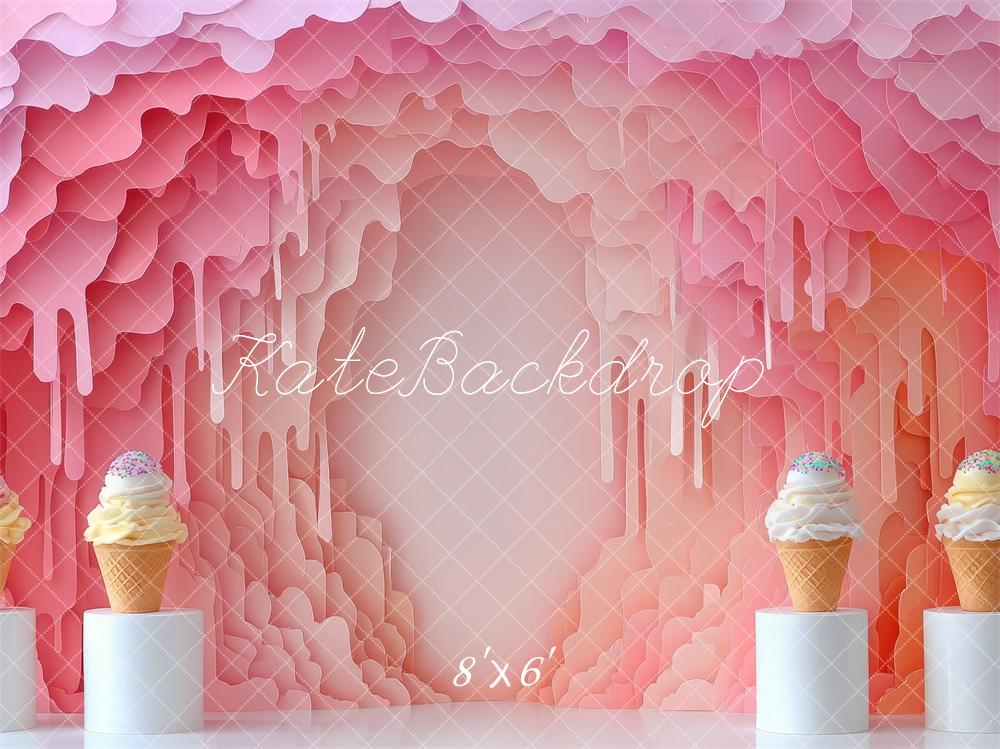 Kate Ice Cream Wall Backdrop Designed by Mini MakeBelieve