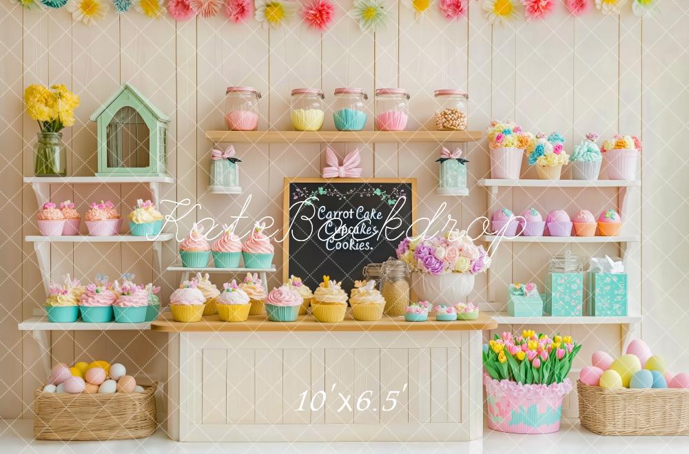 Kate Easter Pastel Sweet Shop Backdrop Designed by Patty Roberts