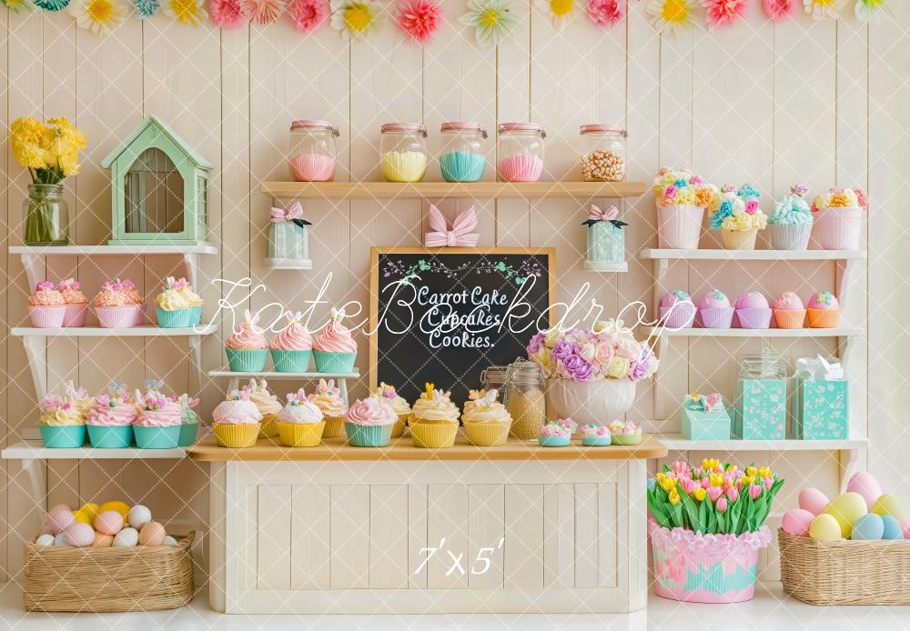 Kate Easter Pastel Sweet Shop Backdrop Designed by Patty Roberts