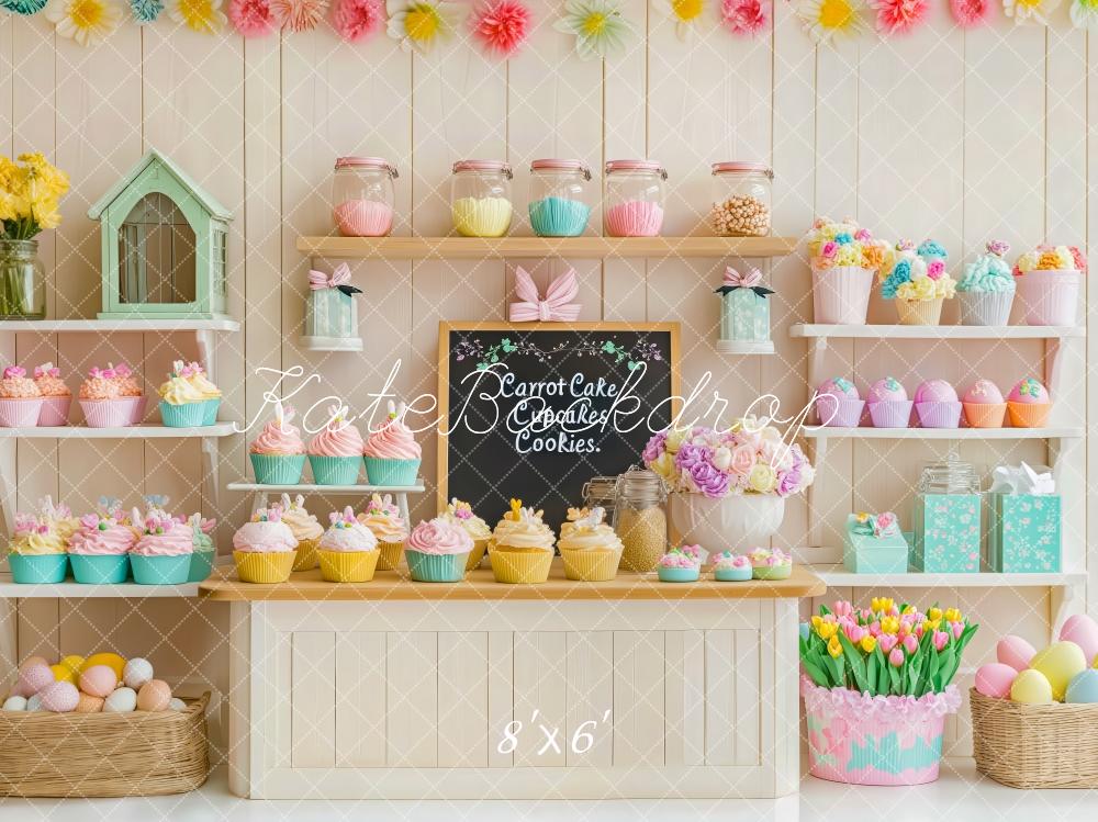 Kate Easter Pastel Sweet Shop Backdrop Designed by Patty Roberts