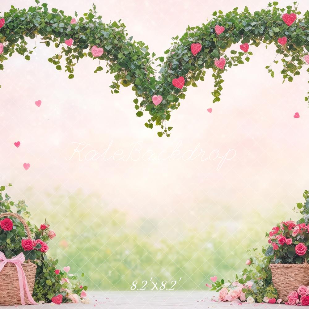 Kate Heart-Shaped Arch Valentine’s Day Backdrop Designed by Patty Roberts