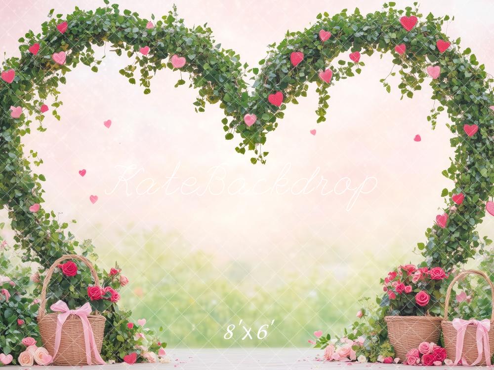 Kate Heart-Shaped Arch Valentine’s Day Backdrop Designed by Patty Roberts