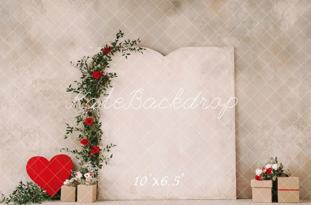 Kate Minimal Valentine's Day Decor Backdrop Designed by Patty Roberts