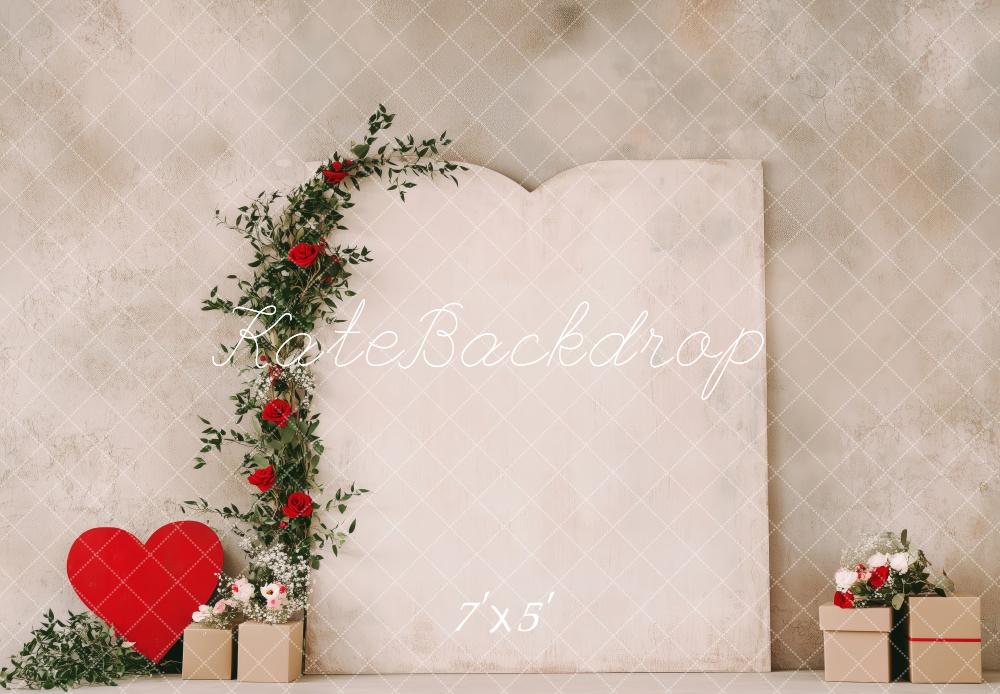 Kate Minimal Valentine's Day Decor Backdrop Designed by Patty Roberts