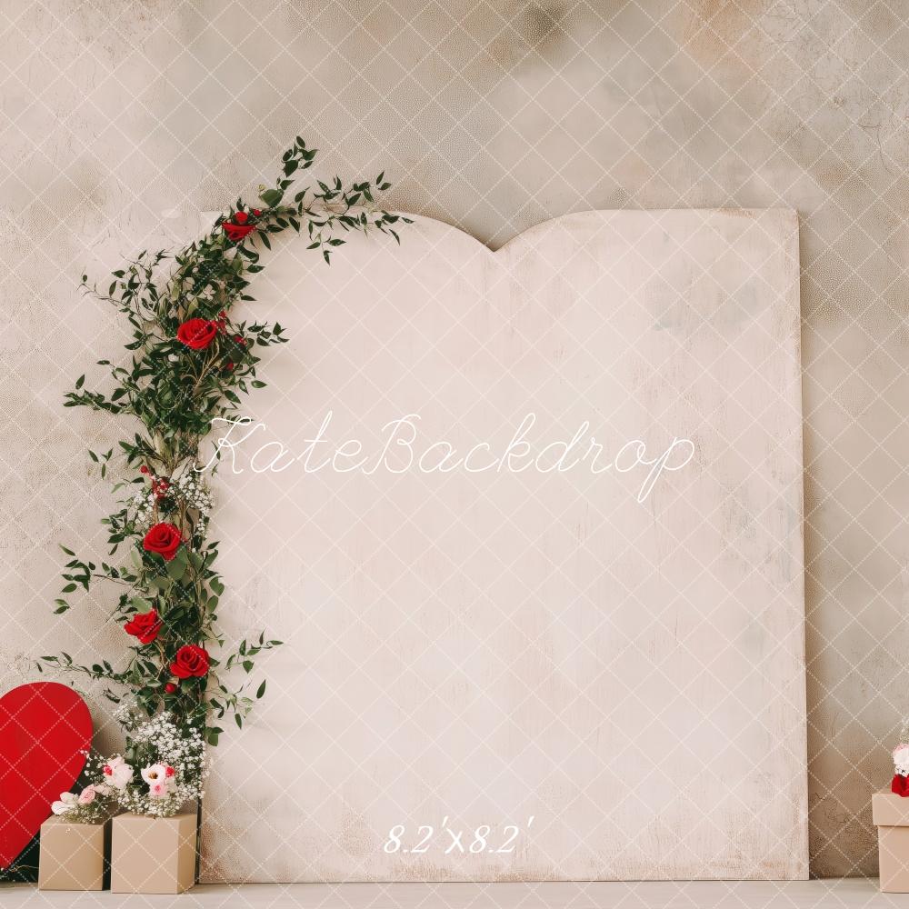 Kate Minimal Valentine's Day Decor Backdrop Designed by Patty Roberts