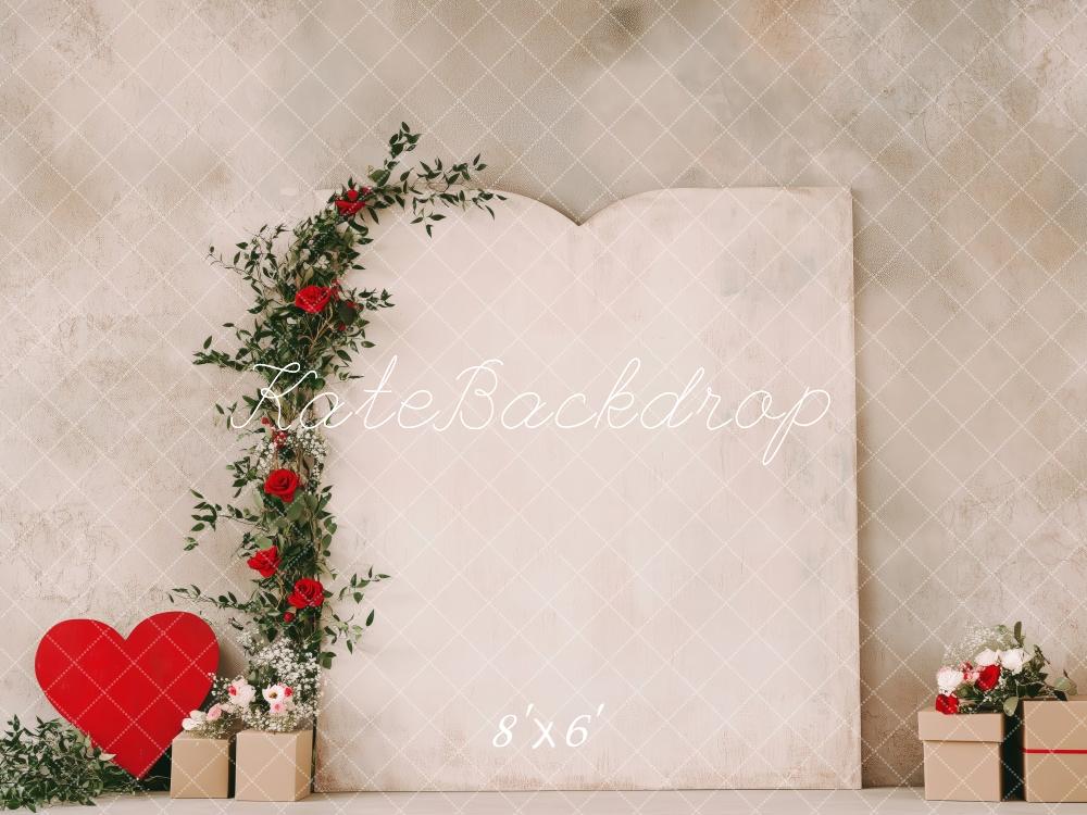 Kate Minimal Valentine's Day Decor Backdrop Designed by Patty Roberts