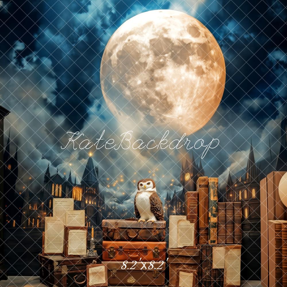 Kate Magical Owl Moonlight World Backdrop Designed by Patty Roberts