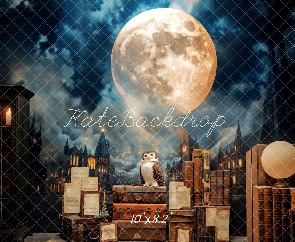 Kate Magical Owl Moonlight World Backdrop Designed by Patty Roberts