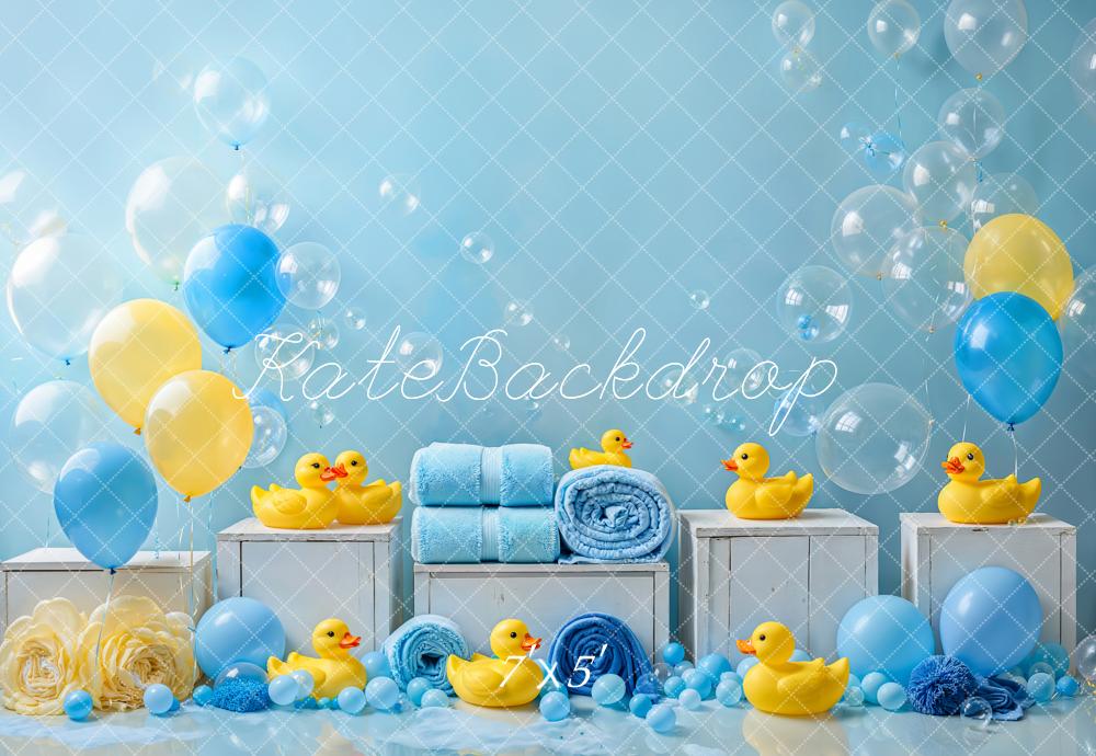 Kate baby Shower Duck Backdrop Designed by Emetselch