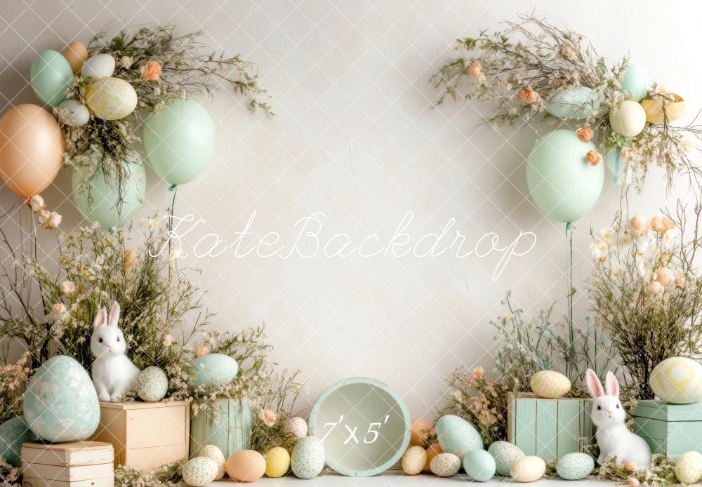 Kate Pastel Easter Egg Backdrop Designed by Patty Roberts