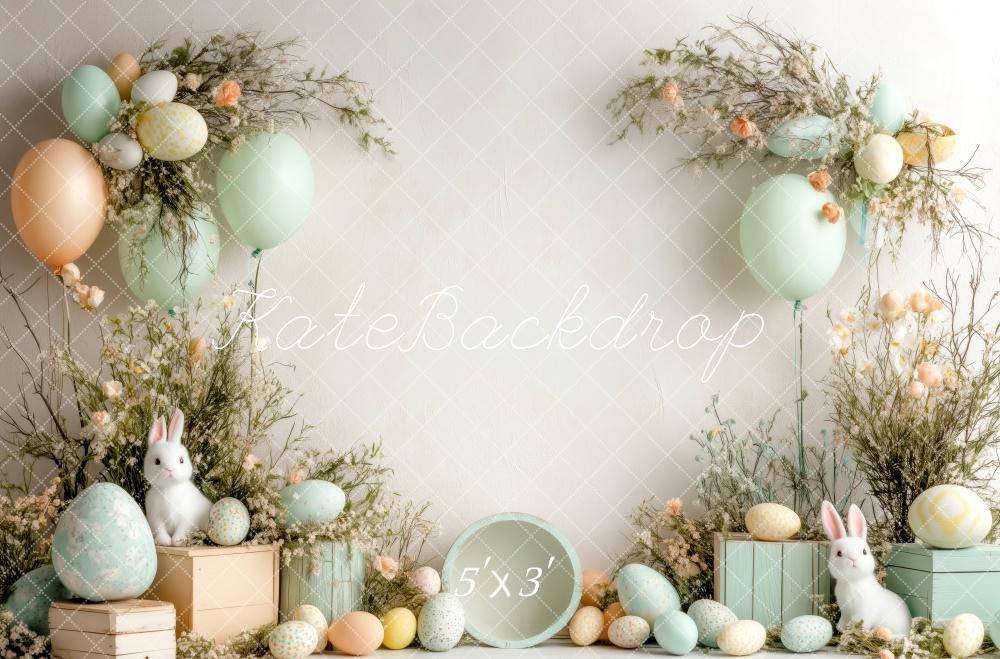 Kate Pastel Easter Egg Backdrop Designed by Patty Roberts