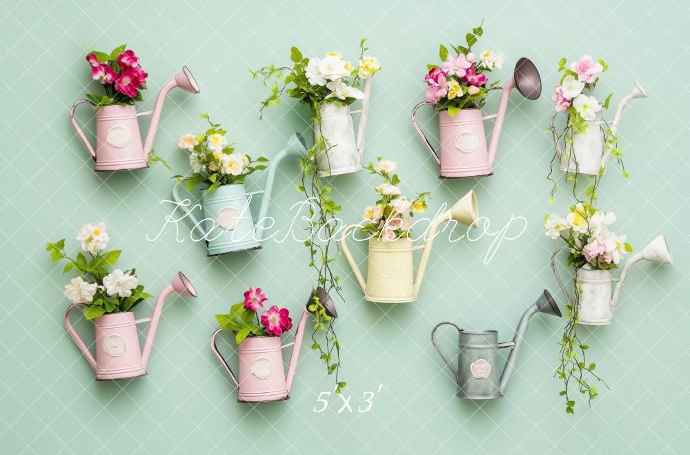 Kate Spring Gardening Tools Backdrop Designed by Patty Roberts