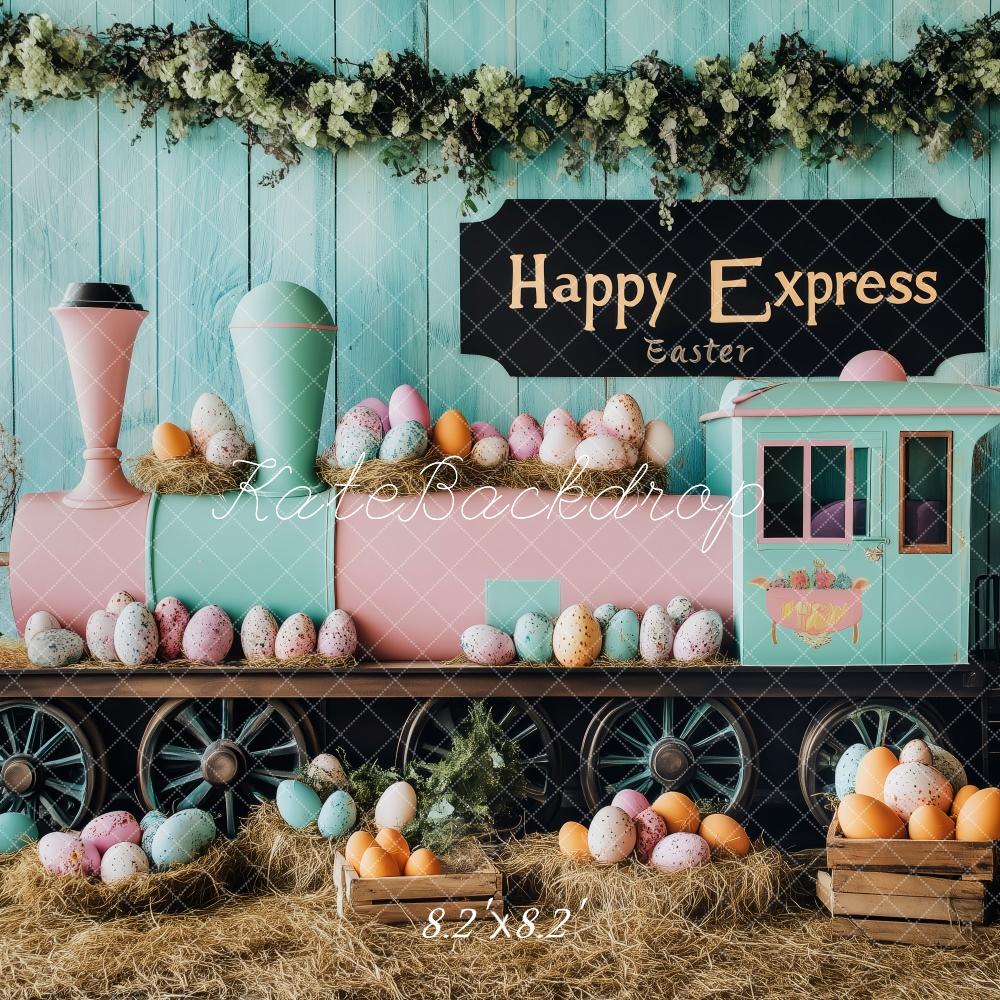 Kate Vintage Easter Express Backdrop Designed by Patty Roberts