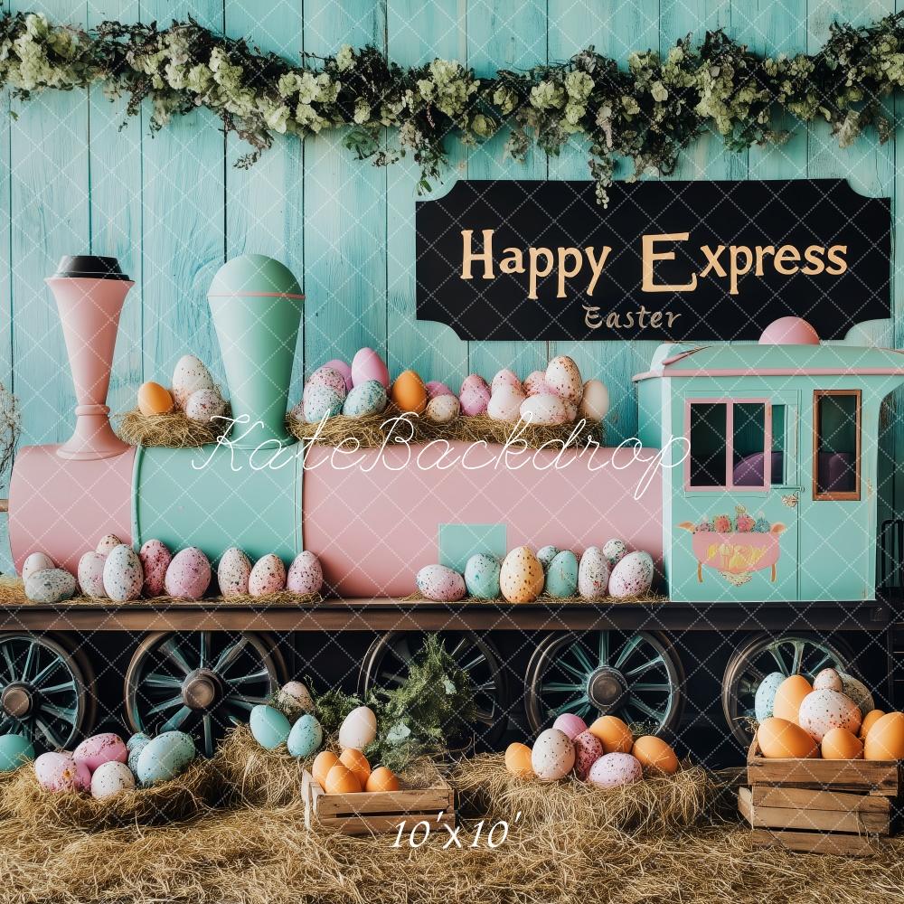 Kate Vintage Easter Express Backdrop Designed by Patty Roberts