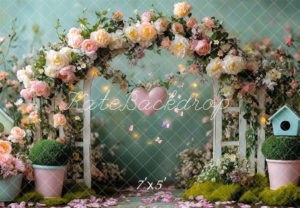 Kate Valentine Fairy Arch Bird House Backdrop Designed by Mini MakeBelieve