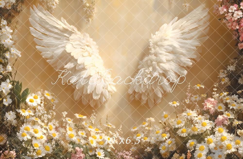 Kate Daisy Angel Wings Backdrop Designed by Emetselch