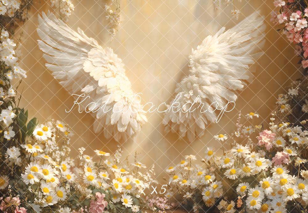 Kate Daisy Angel Wings Backdrop Designed by Emetselch