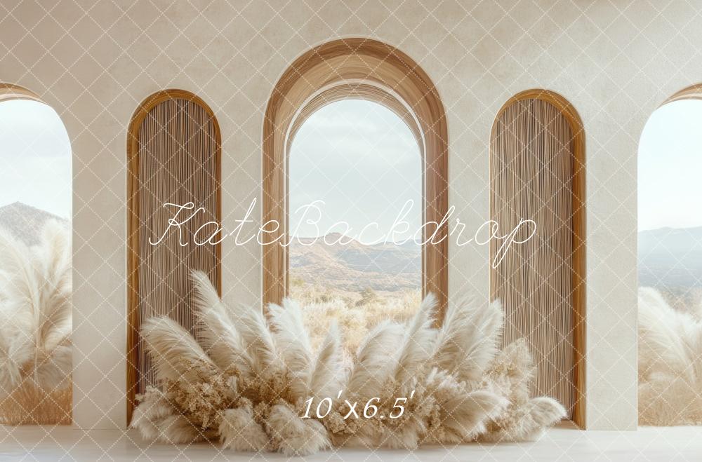 Kate Boho Match Arch Door Backdrop Designed by Mini MakeBelieve