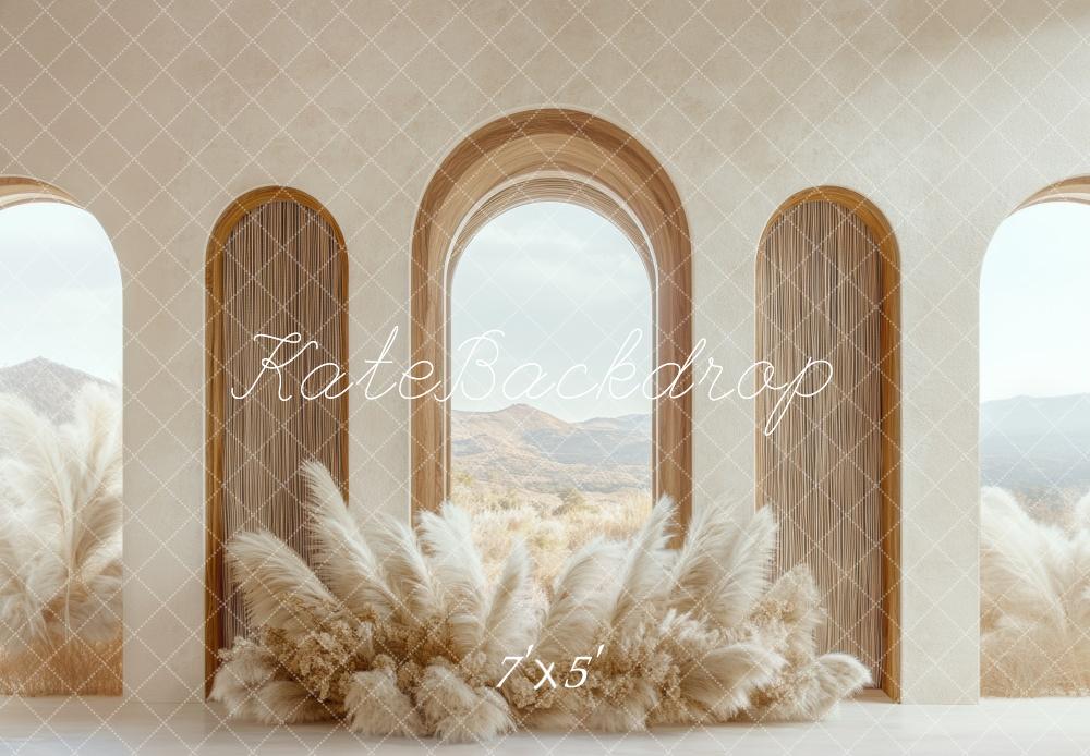 Kate Boho Match Arch Door Backdrop Designed by Mini MakeBelieve