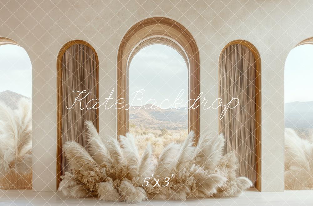 Kate Boho Match Arch Door Backdrop Designed by Mini MakeBelieve