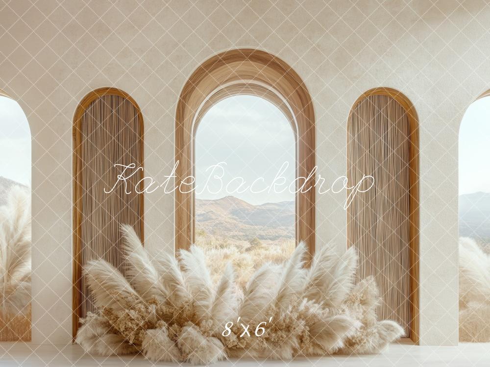 Kate Boho Match Arch Door Backdrop Designed by Mini MakeBelieve