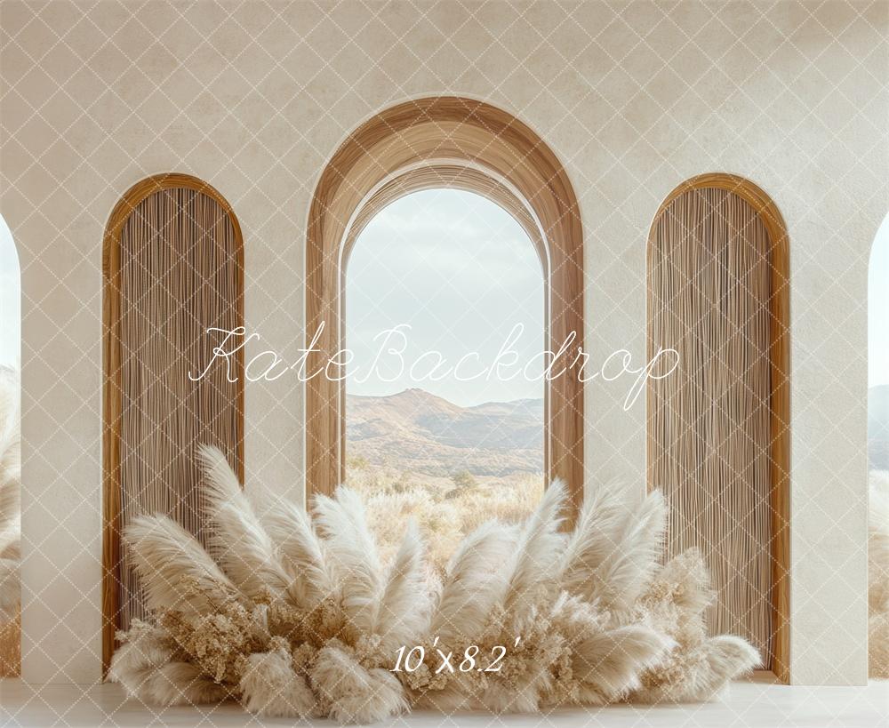 Kate Boho Match Arch Door Backdrop Designed by Mini MakeBelieve