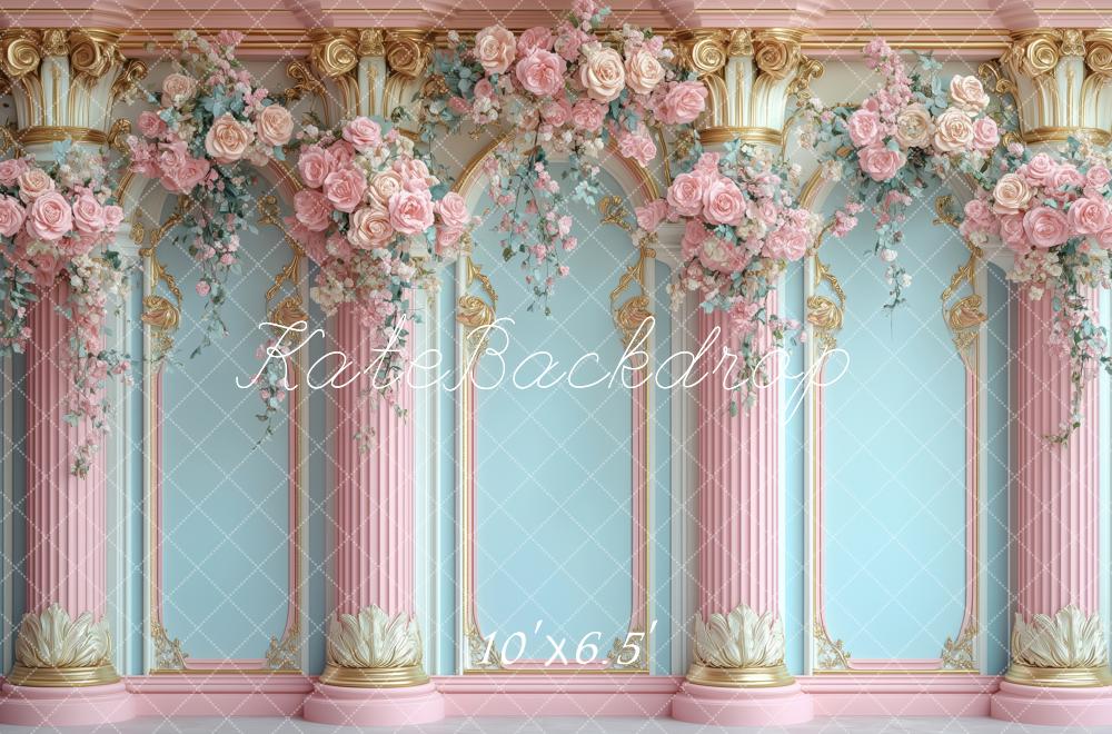 Kate Pastel Royal Columns Backdrop Designed by Patty Roberts