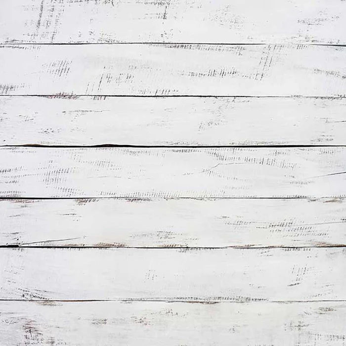 Kate White Wood Board Vinyl Photography Backdrop