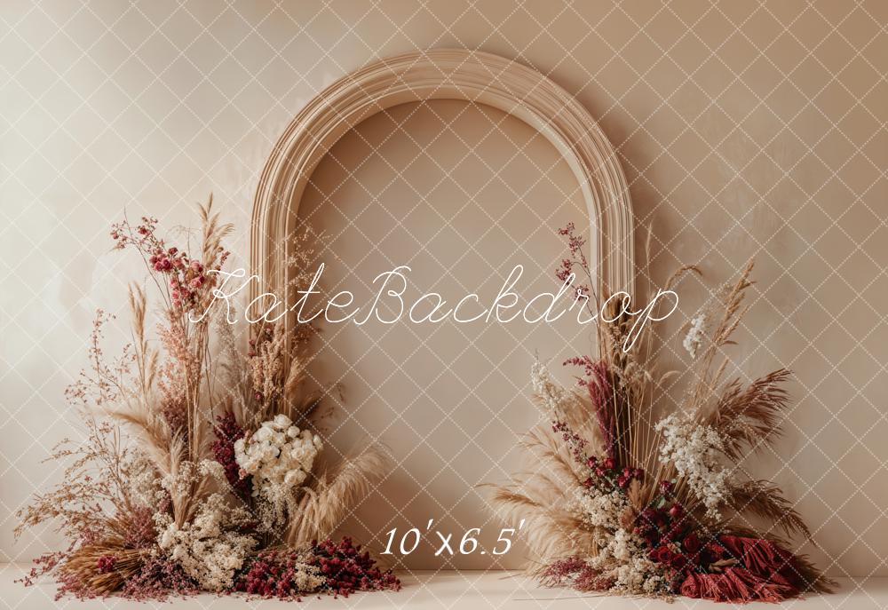 Kate Boho Arch Neutral Backdrop Designed by Emetselch