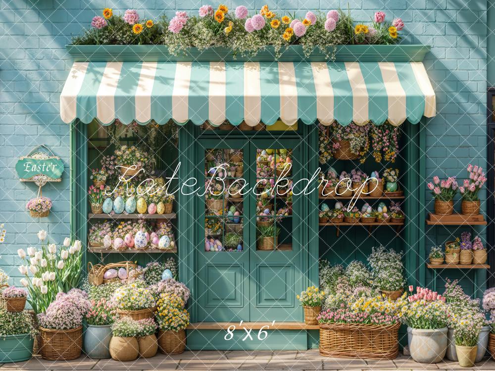 Kate Fleece Easter Flower Shop Backdrop Designed by Emetselch