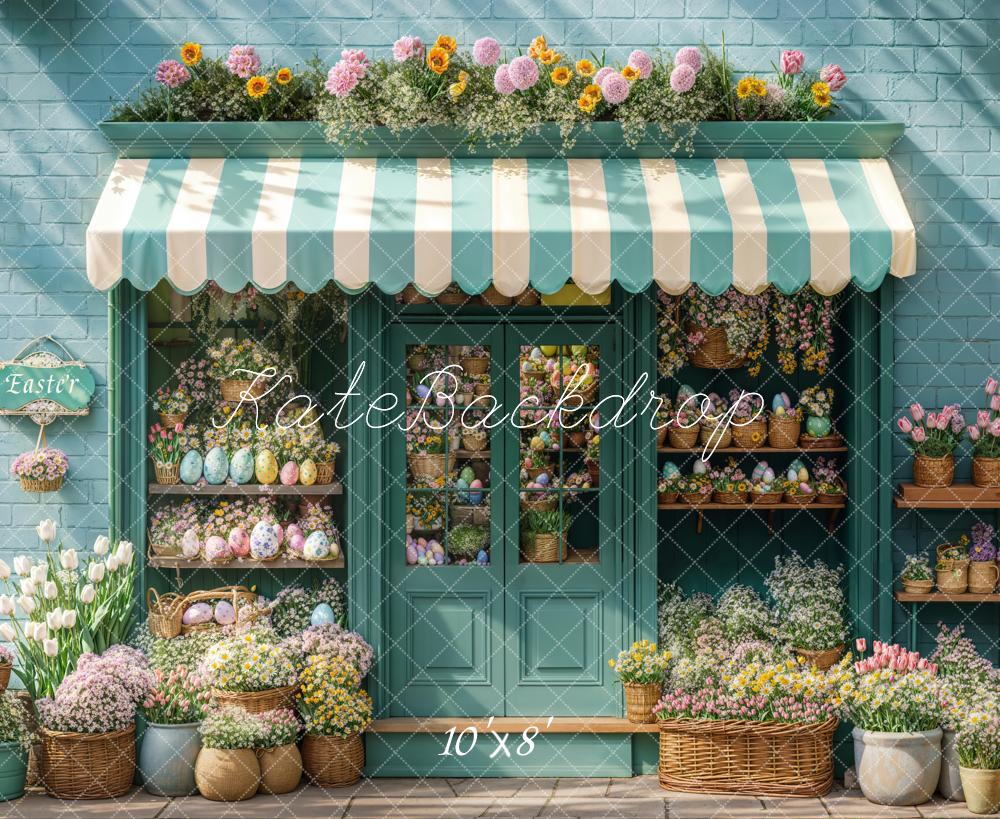 Kate Fleece Easter Flower Shop Backdrop Designed by Emetselch