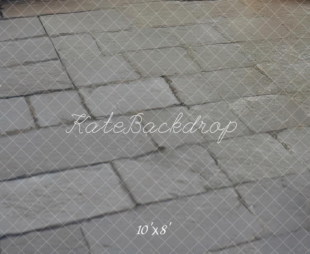 Kate Fleece Stone Brick Gray Backdrop Designed by Kate Image