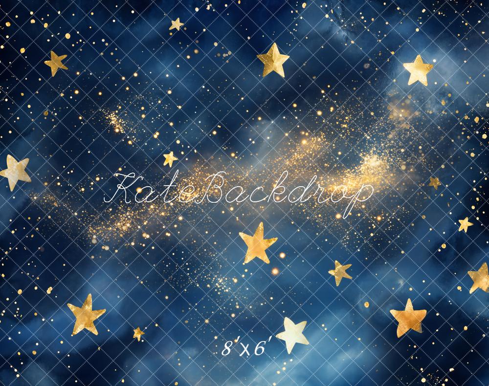 Kate Birthday Starry Night Sky Galaxy Backdrop Designed by Emetselch