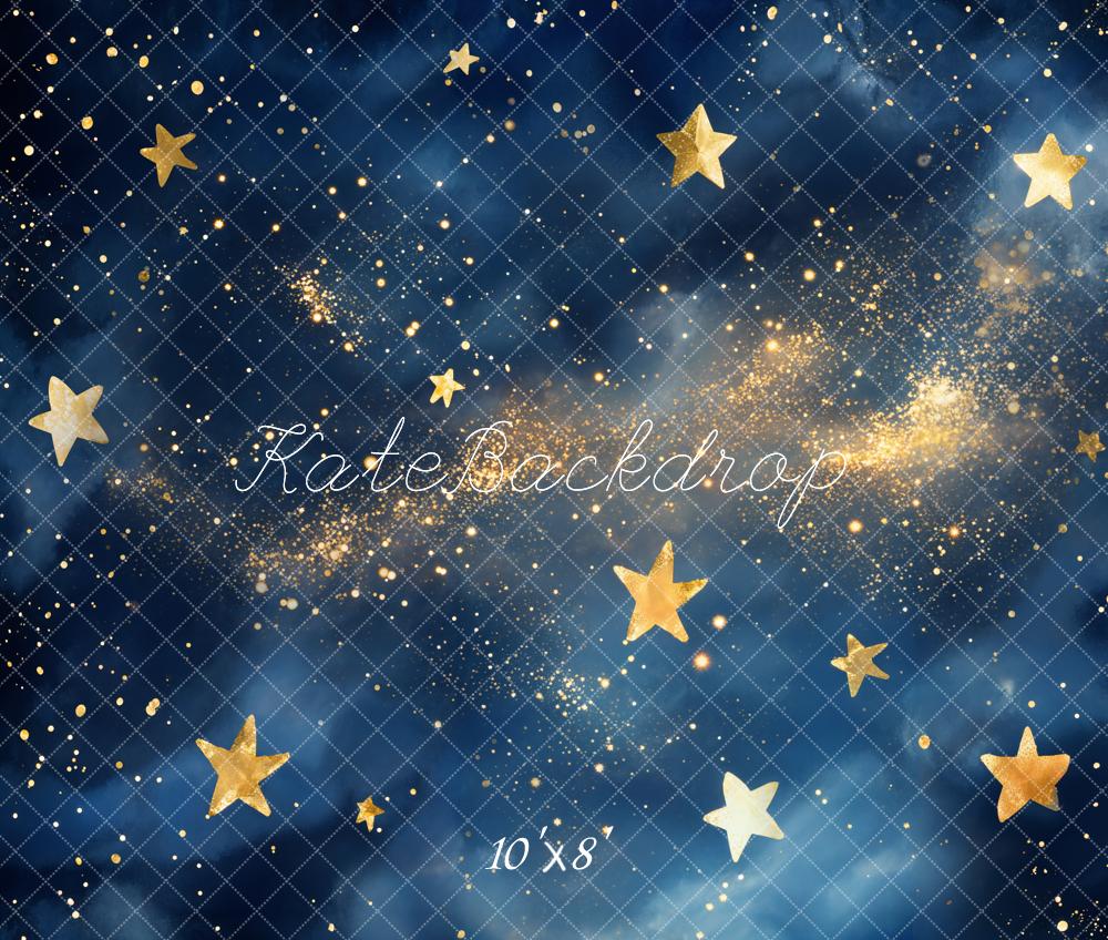 Kate Birthday Starry Night Sky Galaxy Backdrop Designed by Emetselch