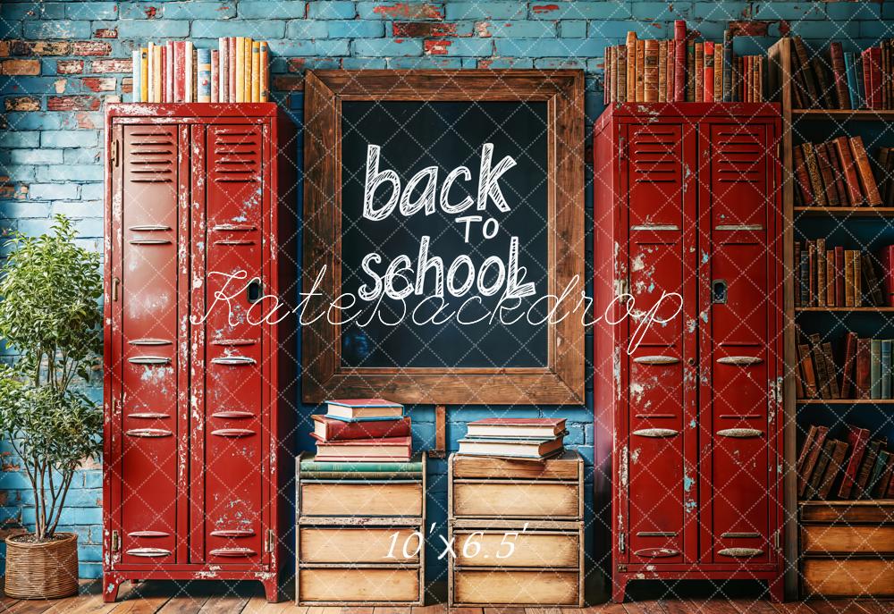 Kate Fleece Retro Back to School Backdrop Designed by Emetselch