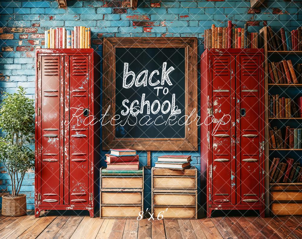 Kate Fleece Retro Back to School Backdrop Designed by Emetselch