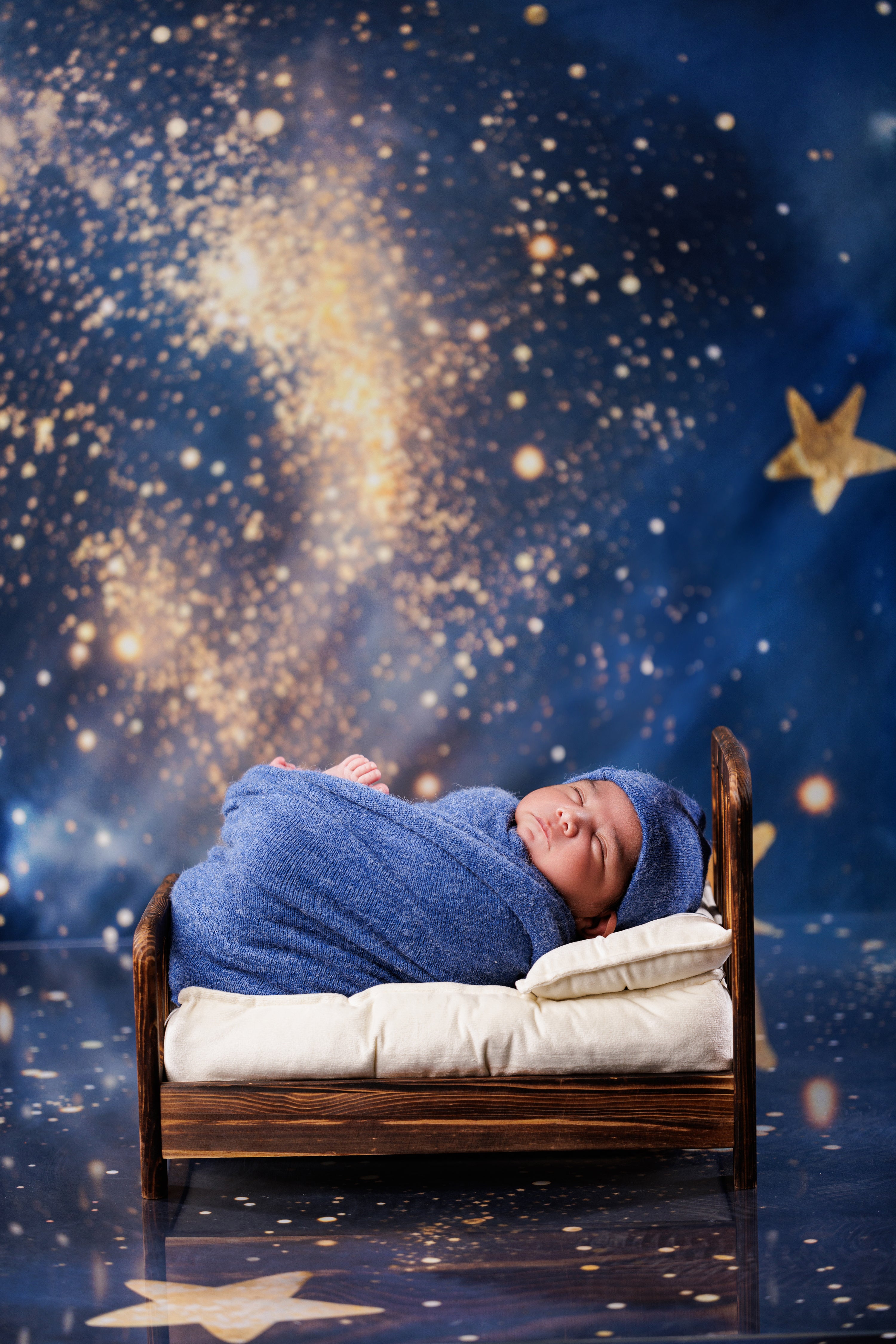 Kate Starry Night Sky Galaxy Backdrop Designed by Emetselch