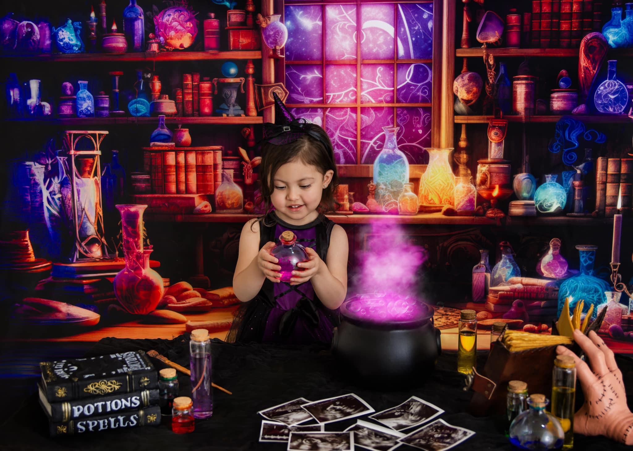 Kate Potion Lab Backdrop Designed by Lidia Redekopp