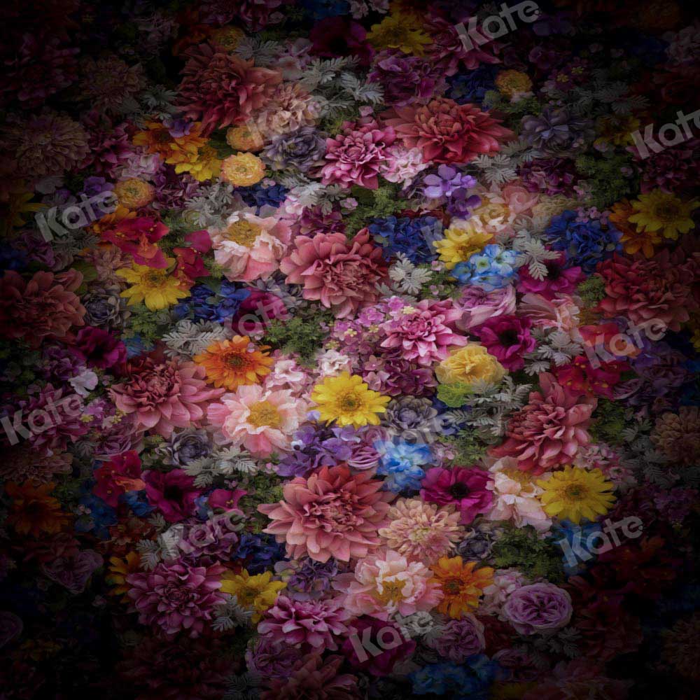 Kate Fine Art Colorful Flowers Backdrop Designed by Chain Photography - Kate Backdrop AU