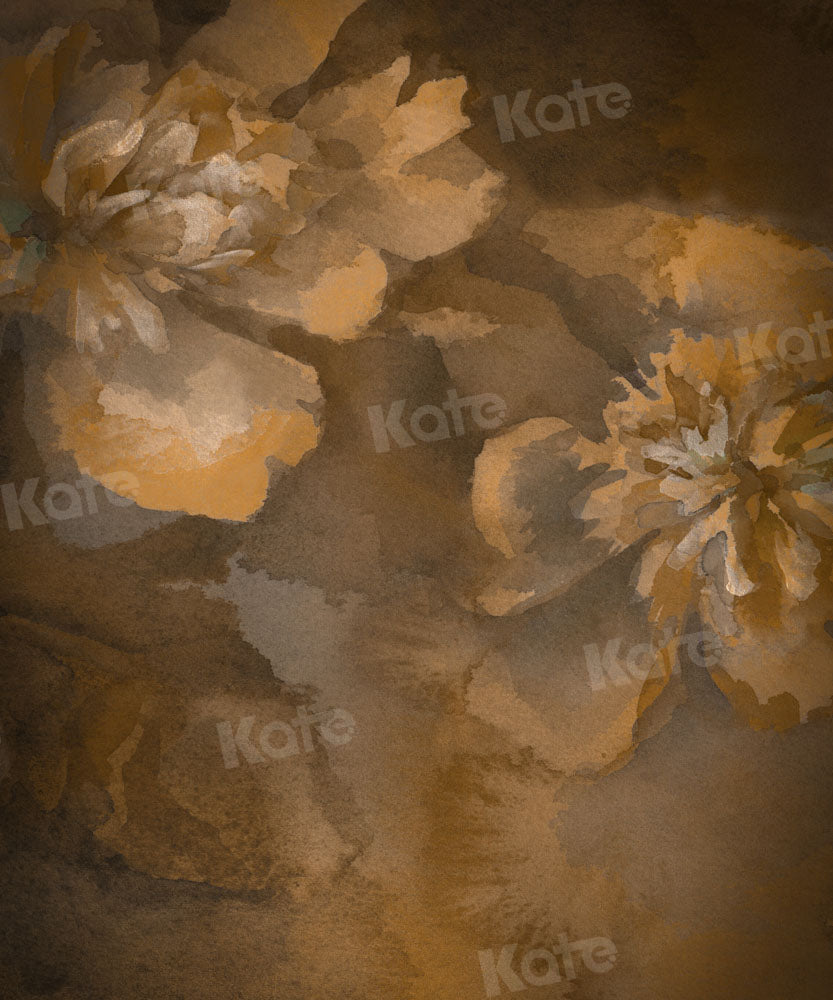 Kate Vintage Flowers Backdrop Boudoir Designed by GQ - Kate Backdrop AU